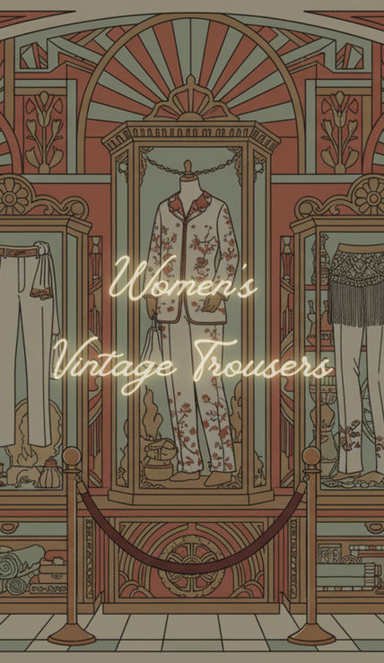 Women's  Vintage Trousers