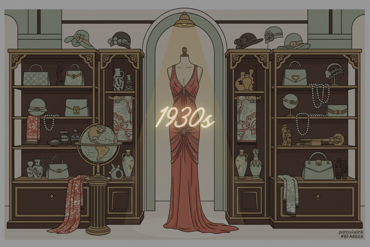 Alva-Morgaine_1930s_Vintage_Fashion - Alva - Morgaine | Vintage Store - IT 