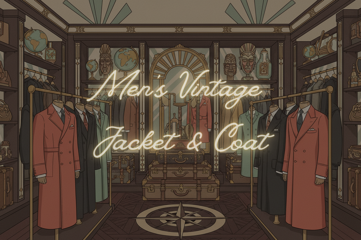 Alva-Morgaine_Vintage_Men_Jacket_Coat - Alva - Morgaine | Vintage Store - IT 