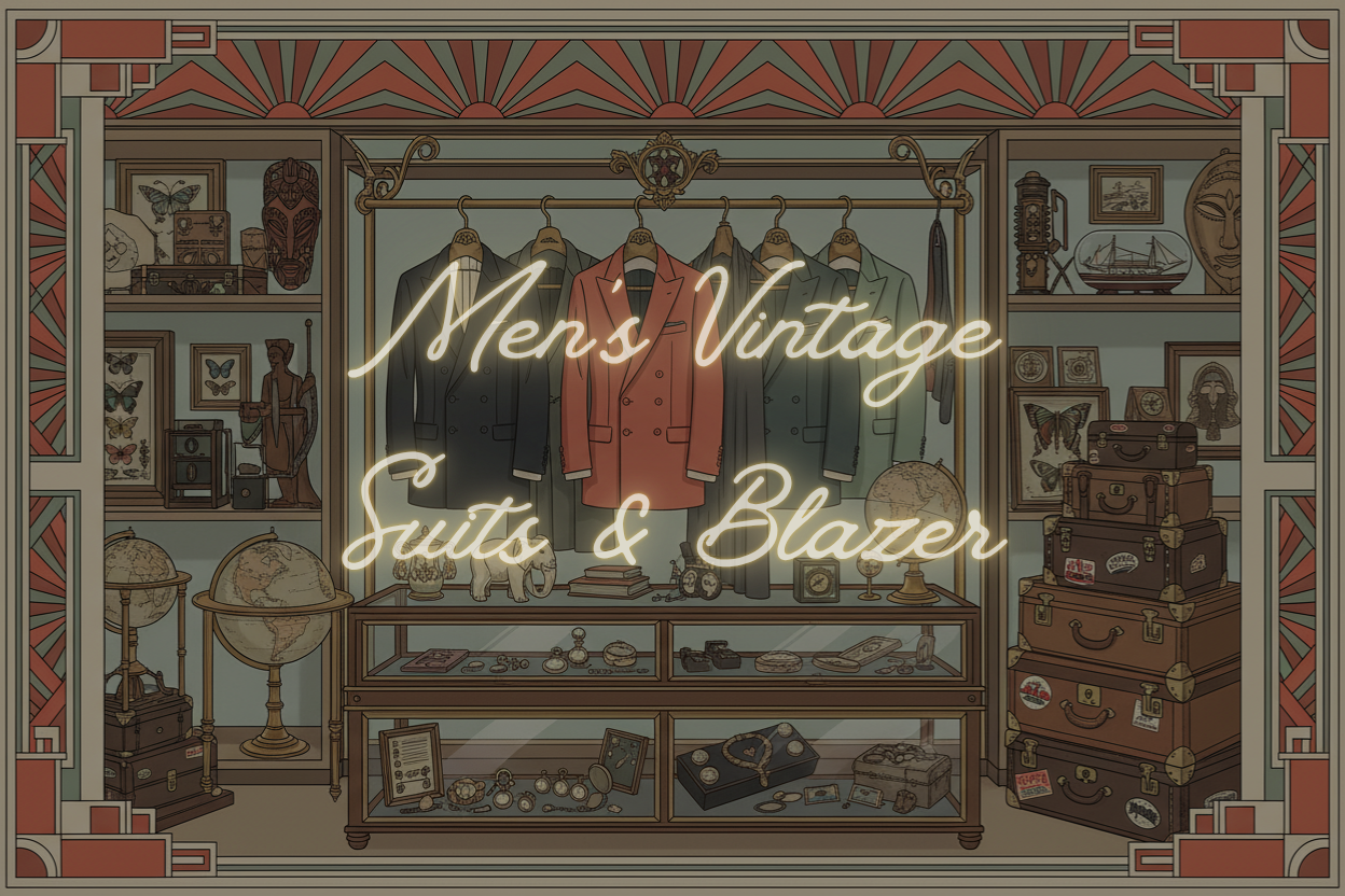 Alva-Morgaine_Vintage_Men_Suits_Blazer - Alva - Morgaine | Vintage Store - IT 