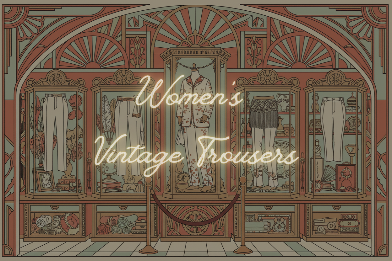Alva-Morgaine_Vintage_Trousers - Alva - Morgaine | Vintage Store - IT 