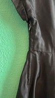 Vintage 1940s Black Silk Faille Sailor Collar Dress