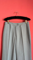 Vintage 1990s Basler Light Grey Schurwolle Tailored Trousers