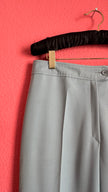 Vintage 1990s Basler Light Grey Schurwolle Tailored Trousers