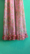 Vintage 1970s Pink Ruffle Nightgown