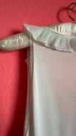 Vintage 1960s Pale Mint Nightgown & Robe Set