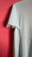Vintage 1960s Pale Mint Nightgown & Robe Set
