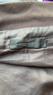 Vintage Early 2000s Dark Brown Lamb Leather Jacket by Calvin Klein Collection
