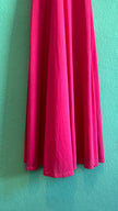 Vintage 1970s Fuchsia Draped Maxi Dress by Cocktail Hoffmann