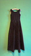 Vintage 1980s Original Steindl Cotton Dirndl With Plaid Apron