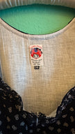 Vintage 1980s Original Steindl Cotton Dirndl With Plaid Apron