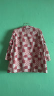 Vintage 1970s Cotton Patchwork Print Shirt Jacket