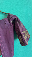 Vintage 19th-Century Purple Embroidered Historical Jacket