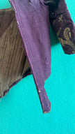 Vintage 19th-Century Purple Embroidered Historical Jacket
