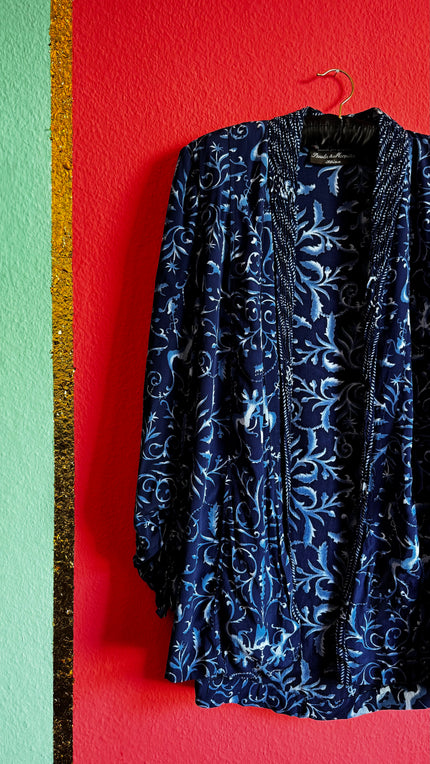 Paula & Mopitz Long Kimono Jacket - Handmade Ibiza - Alva - Morgaine | Vintage Store