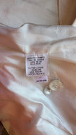 Vintage 1990s Ivory Silk Tailored Blazer