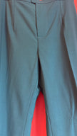 Vintage 1980s Black Sequin Blouse And Teal Trouser Set