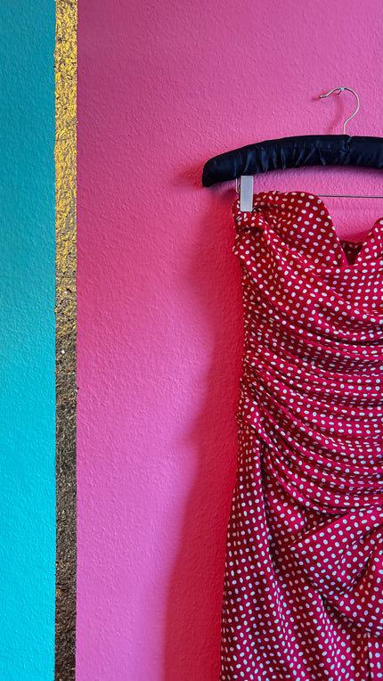 Christian Dior Silk Evening Dress – Paris New York “Robes de Soir”