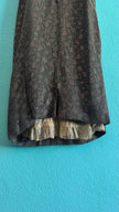 Vintage 1960s Green Metallic Thread Cocktail Dress