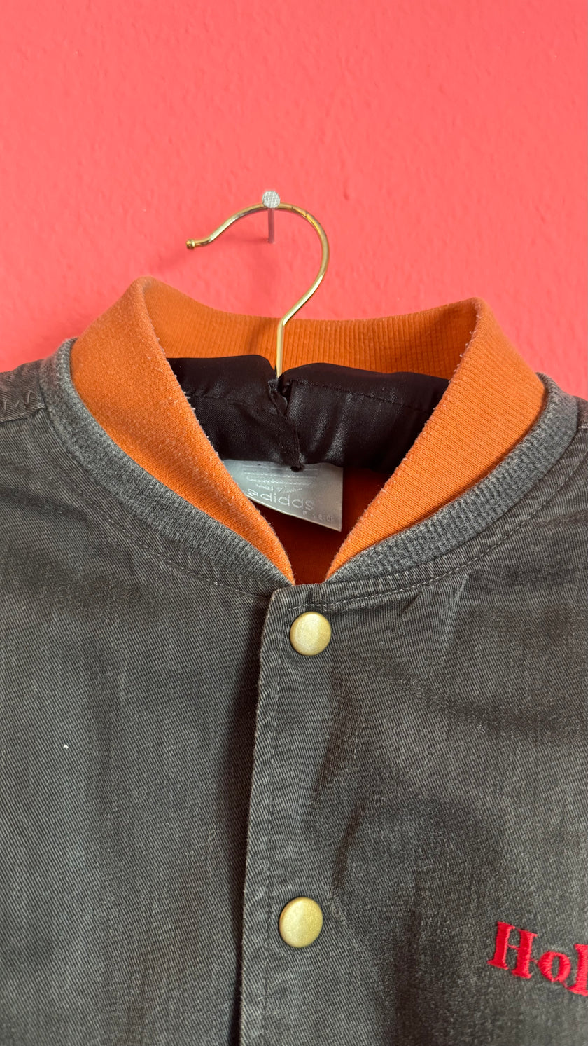 Vintage 1980s Adidas Oslo 1952 Olympic Bomber Jacket
