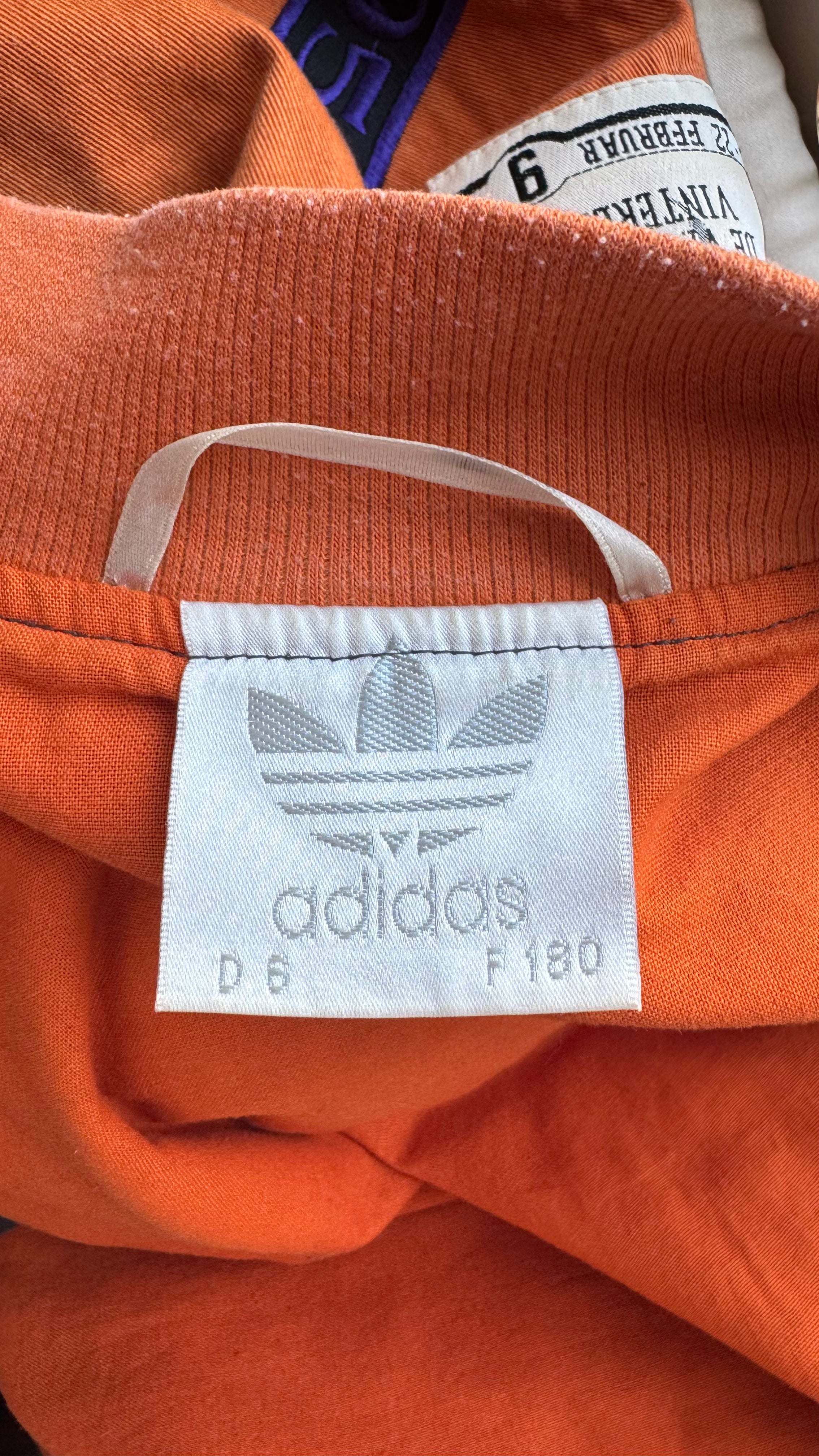 Vintage 1980s Adidas Oslo 1952 Olympic Bomber Jacket