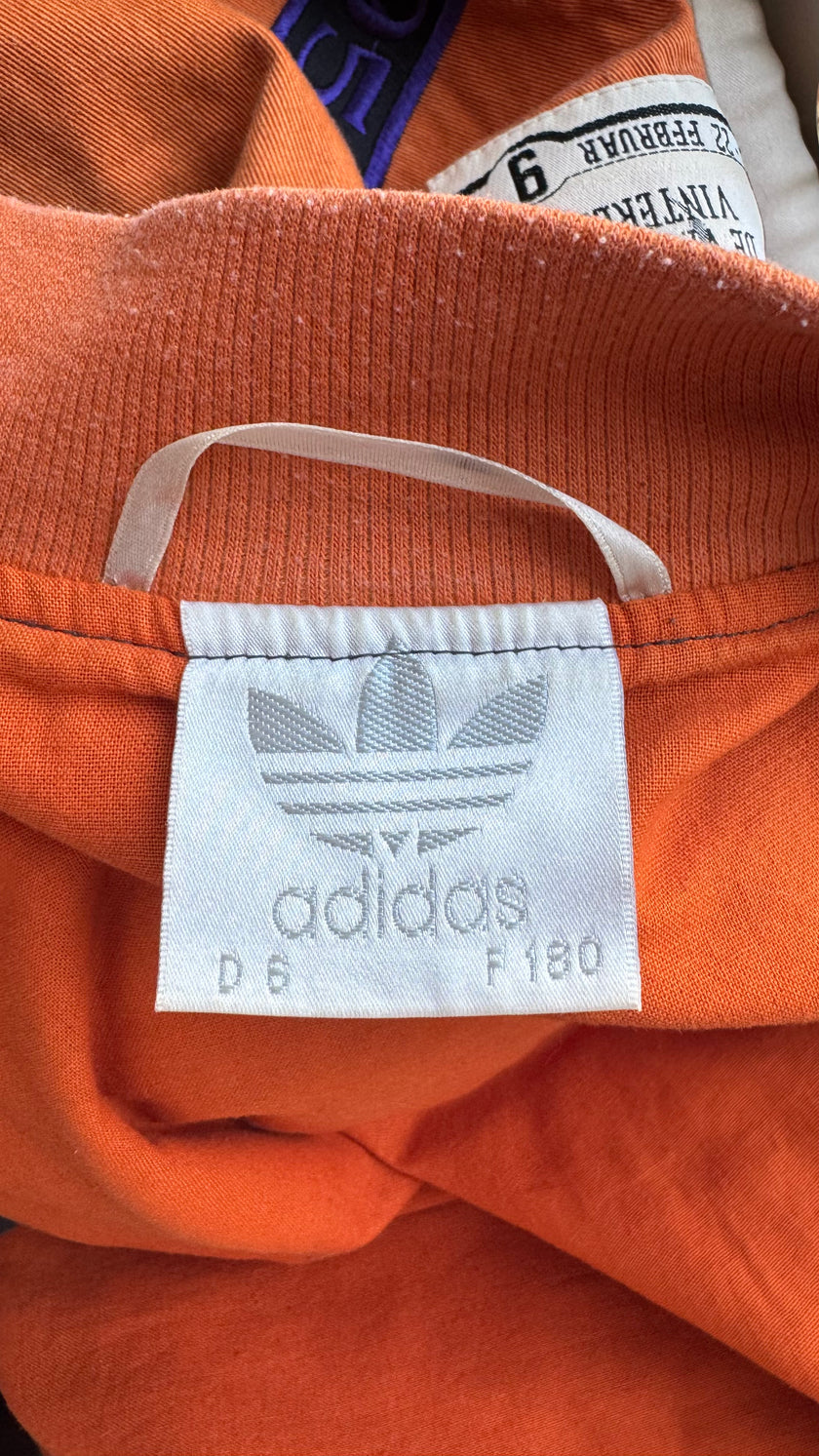 Vintage 1980s Adidas Oslo 1952 Olympic Bomber Jacket