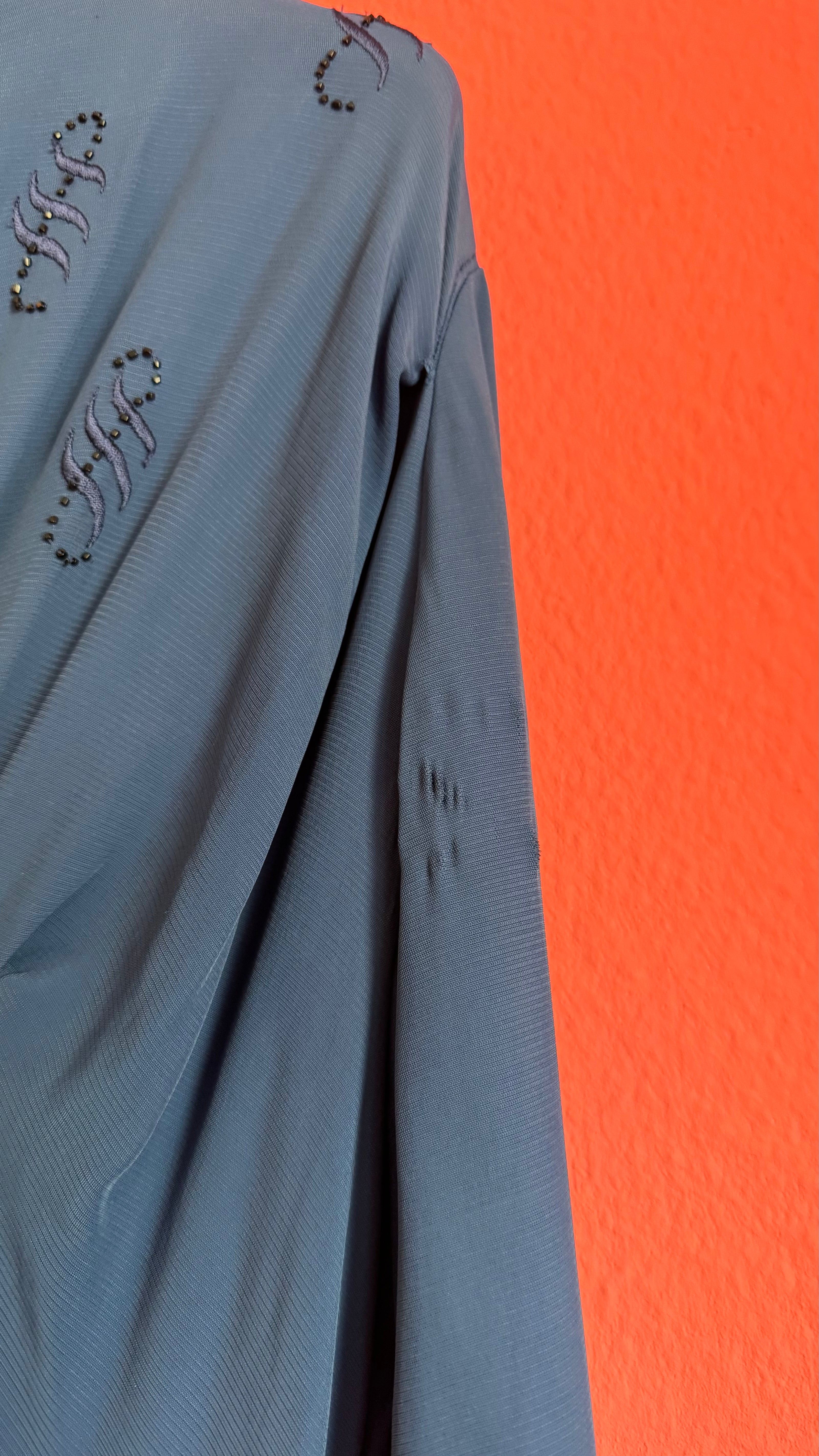 Vintage 1940s Navy Rayon Dress By Original Wiesinger Augsburg