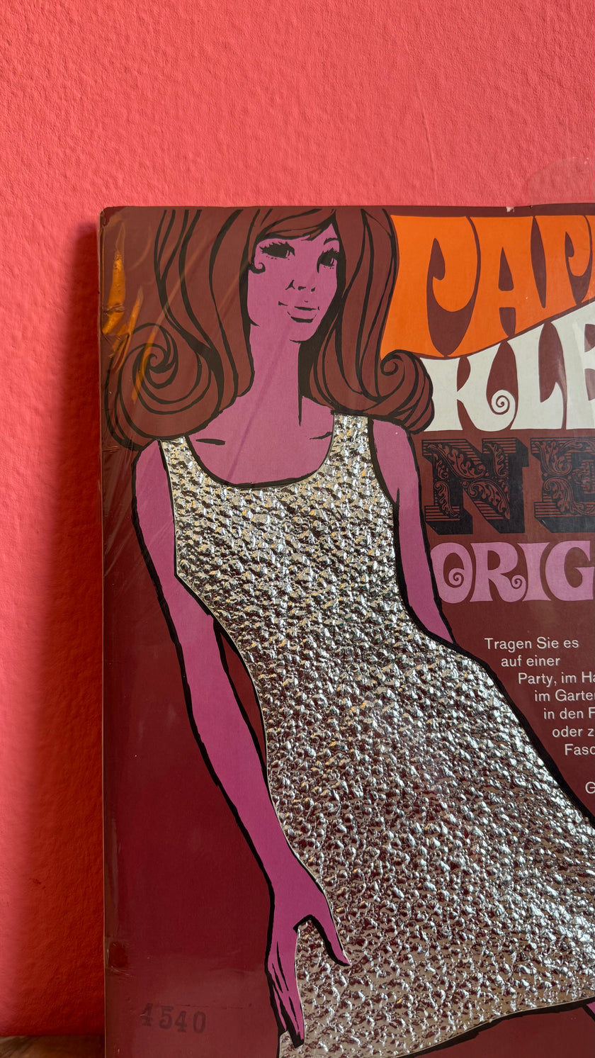 Vintage 1960s Silver Paper Dress In Original Packaging