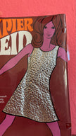 Vintage 1960s Silver Paper Dress In Original Packaging