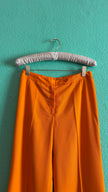Vintage 1970s Orange Flared Trousers