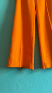 Vintage 1970s Orange Flared Trousers