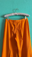 Vintage 1970s Orange Flared Trousers