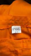 Vintage 1970s Orange Flared Trousers