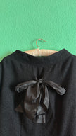 Vintage Estimated 1950s Black Wool Mix Jacket By Marcel Blanc Paris