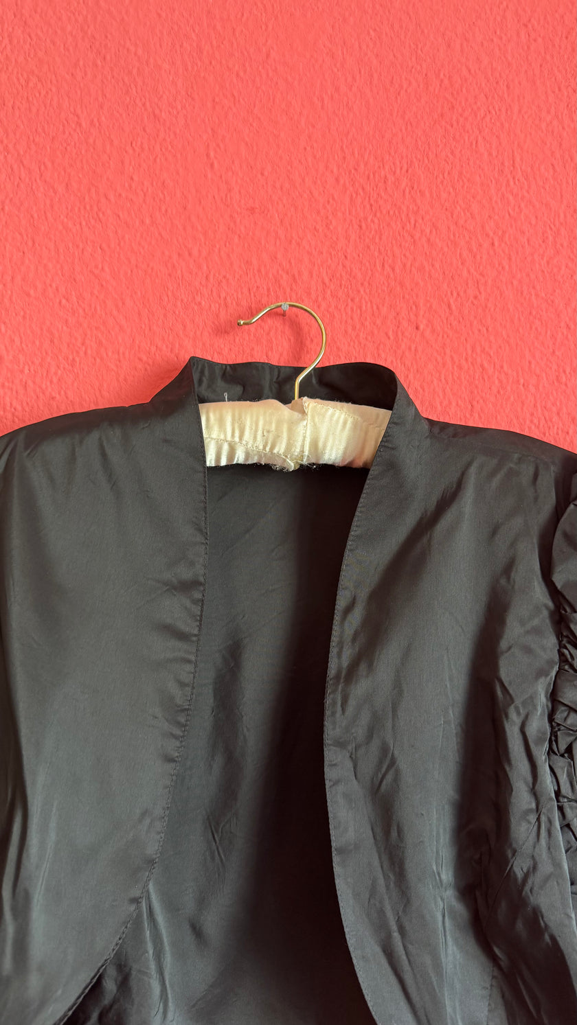 Vintage 1980s Black Vera Mont Bolero Jacket