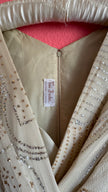 Trixi Schober Boutique Wien Champagne Beaded Evening Dress
