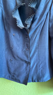 1980s Cobalt Blue Blouse And Trouser Set