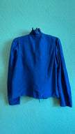 1980s Cobalt Blue Blouse And Trouser Set