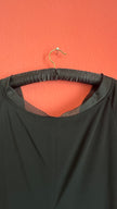 1990s Black Tahari Minimalist Maxi Dress