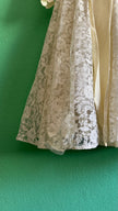 1950s Ivory Lace Wedding Dress With Bow