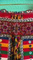 Vintage 1970s Embellished Folk Apron Skirt