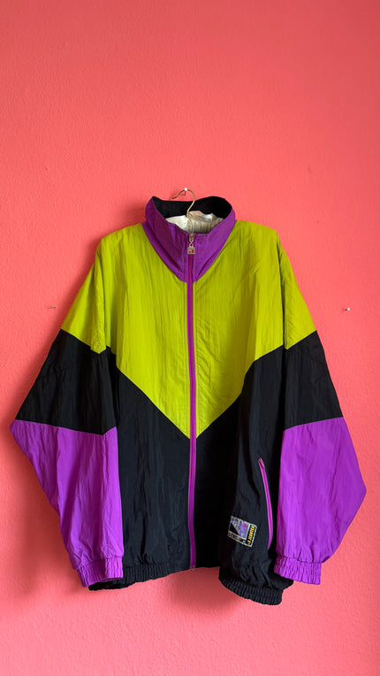 Vintage 1980s Men’s Colorblock Tracksuit by Fit & Fancy Jeantex
