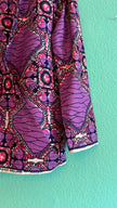 Purple African Wax Print Jacket in Julius Holland Fabric