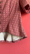 Vintage 1970s Dusty Rose Tracht Spenzer/Bodice