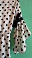 2000s Ivory Polka Dot Wrap Dress by Liu Jo