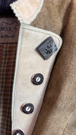 Vintage 1990s Taupe Suede Tracht Jacket by Almsach