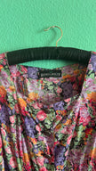 Vintage 1980s Floral Button-Front Maxi Dress by Berwin & Wolff