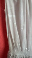 Vintage 1950s White Cotton Eyelet Day Dress
