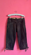 Vintage 1990s Brown Suede Tracht Knickerbockers by Stickerpoint