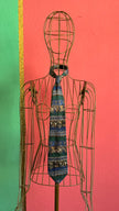 Vintage 1980s Equestrian Print Necktie and Women’s Belt by Altea Milano